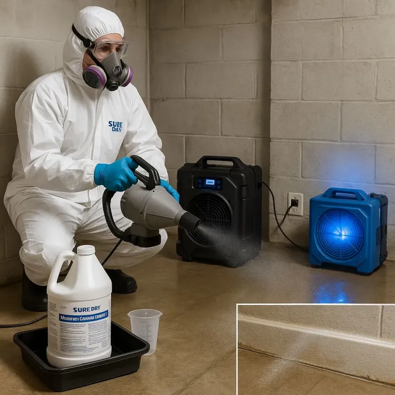 Sanitization and Odor Removal process in Washington, IL
