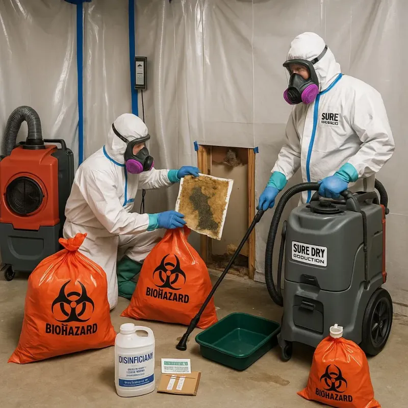 Contaminated Water Handling Protocols process in Washington, IL