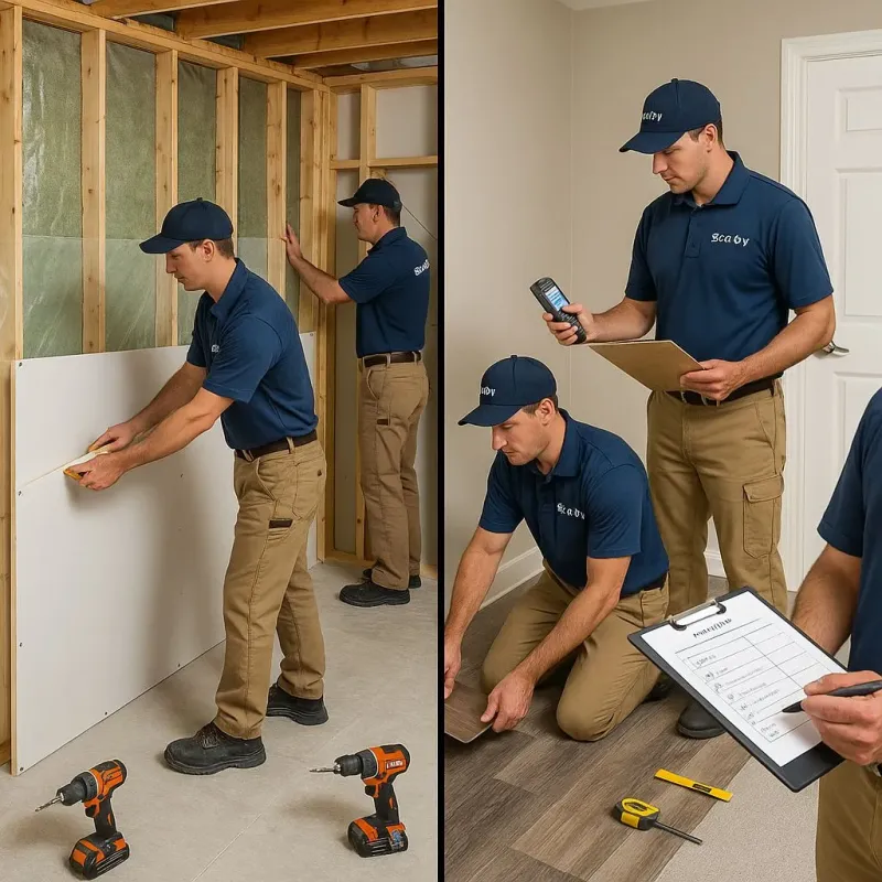 Repairs and Reconstruction process in Washington, IL